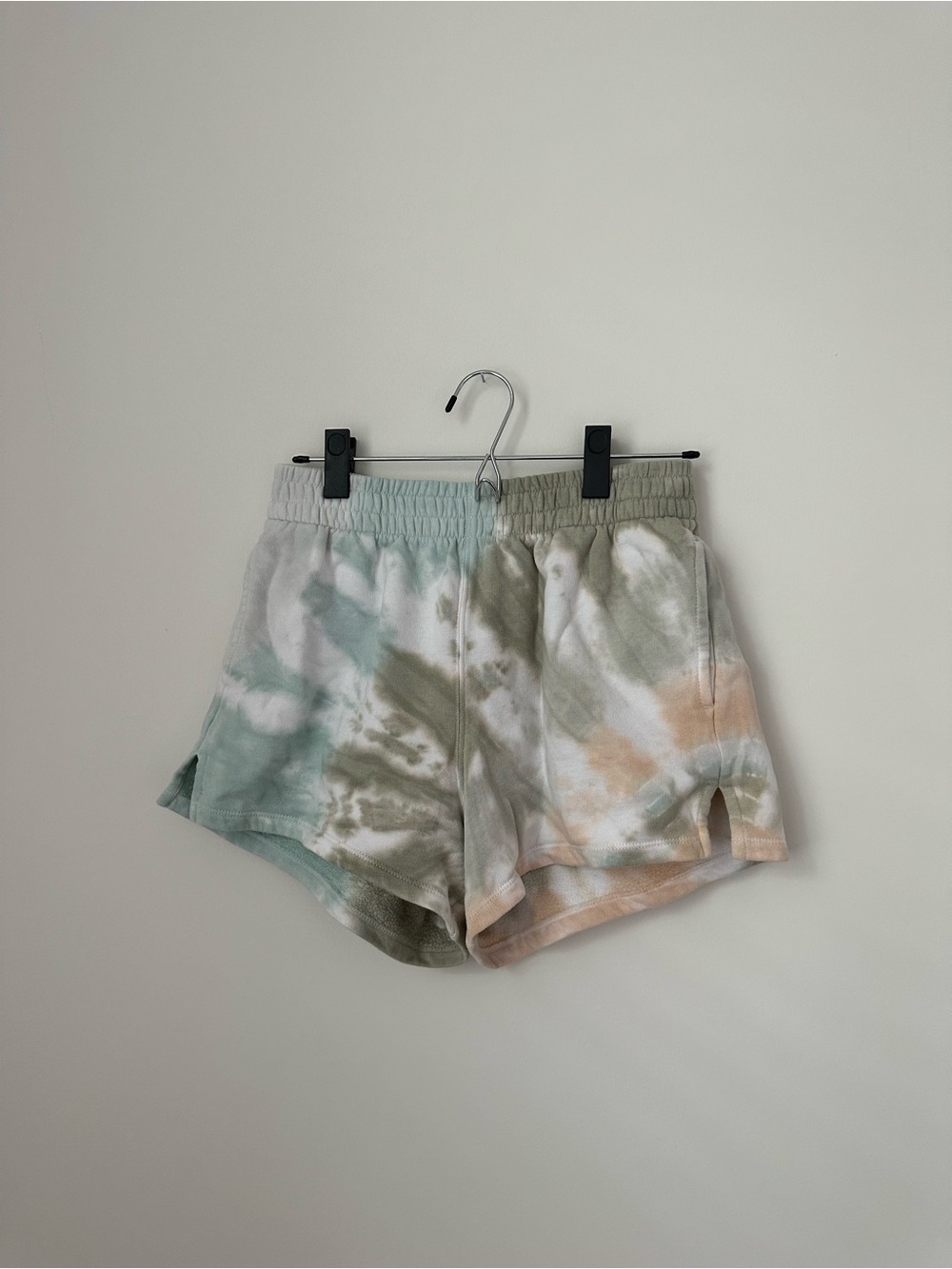 Abercrombie Tie-Dye Lounge Shorts - Pastel Multi